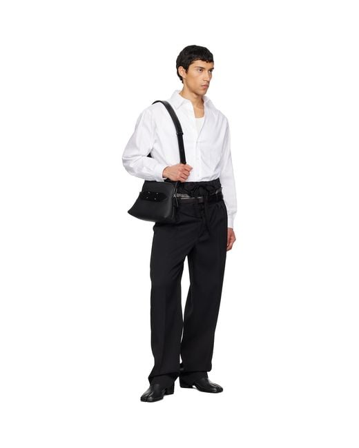 Maison Margiela Black 30 Mm Belt for men