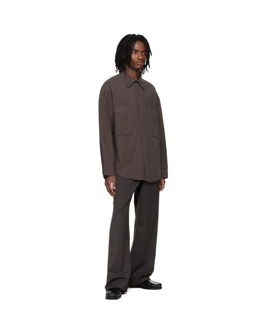 Agolde Black Clark Shirt for men