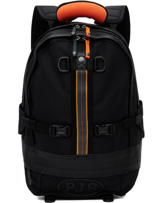 Parajumpers Black Hubbard Backpack for men