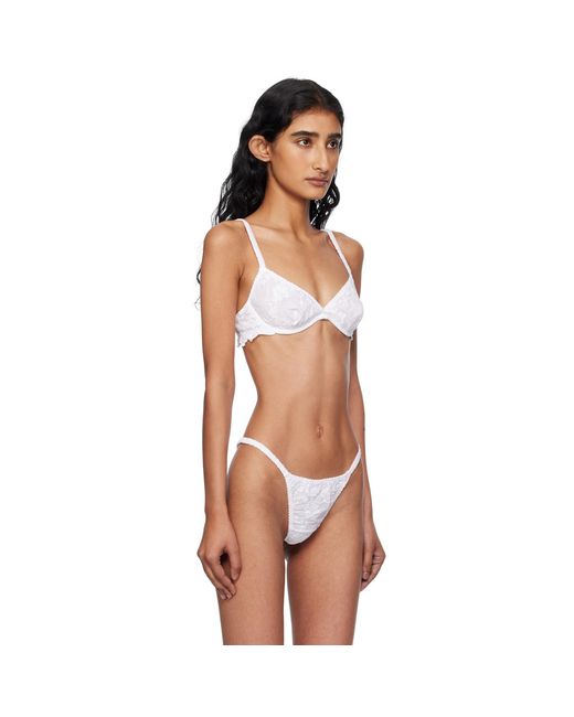 Fruity Booty Black Broderie Bra