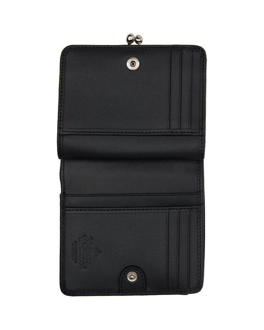 Vivienne Westwood Black Leather Wallet