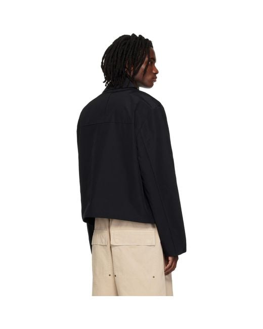 Entire studios Black Wight Jacket for men