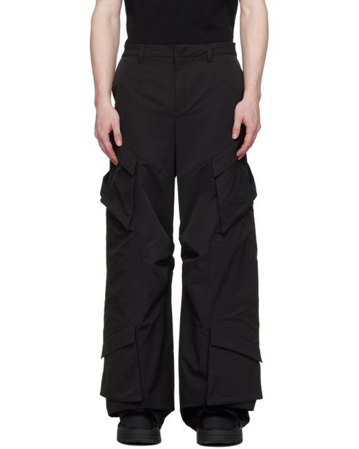 Pantalon cargo cellulae noir HELIOT EMIL pour homme en coloris Black