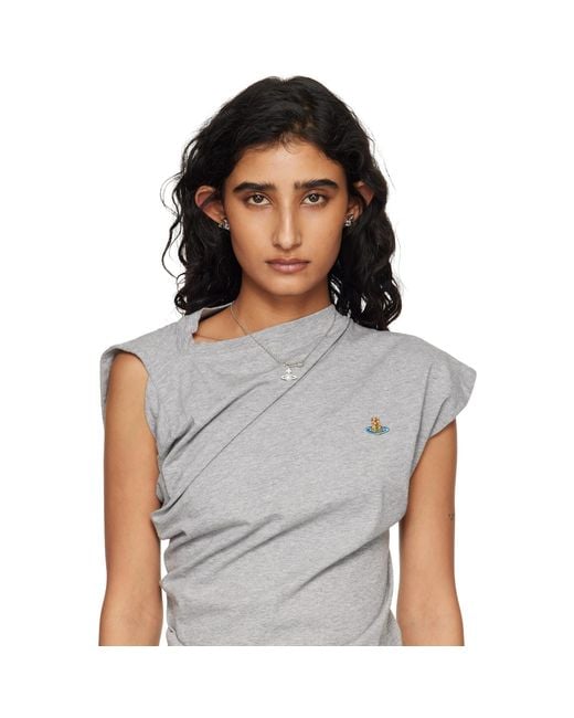 Vivienne Westwood Metallic Lucrece Pendant Necklace