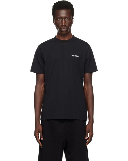 メンズ Off-White c/o Virgil Abloh ブラック Windy Arrow スリムフィットTシャツ Black