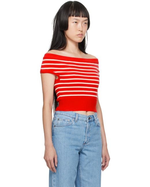 AMI Red Sailor T-shirt