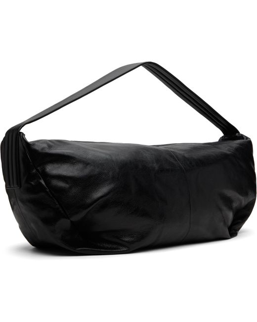 Fear Of God Black Leather Large Shell Bag