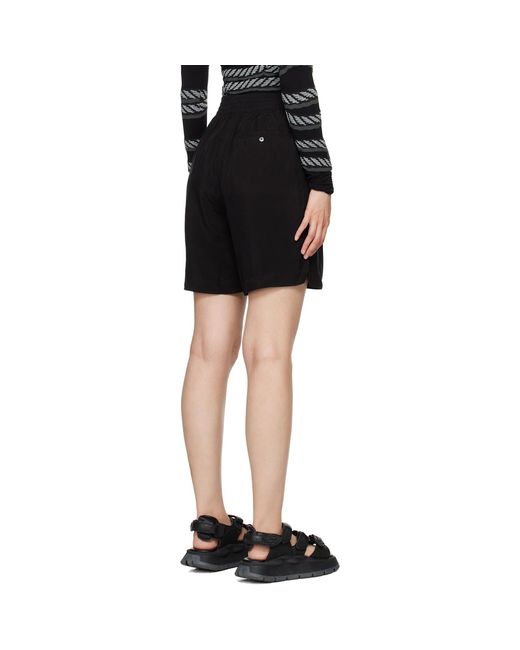 Eytys Black Aniara Shorts