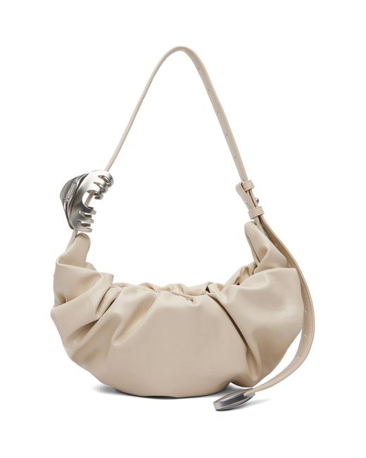 DIESEL Natural Grab-D-Small Scrunched Bag
