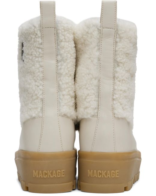 Mackage Natural Off- Hero-Wsh Boots