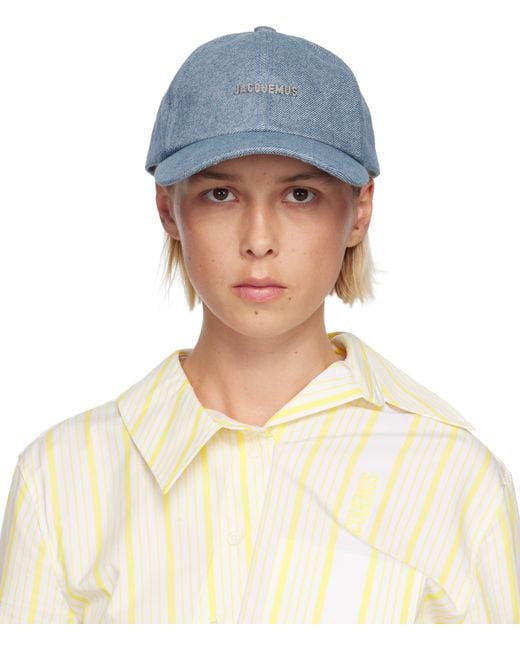 Jacquemus Blue 'The Gadjo' Baseball Cap