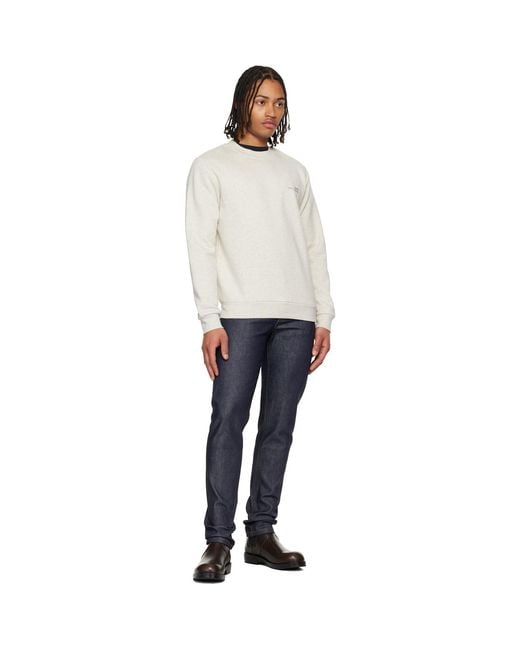 A.P.C. Black Standard Item Sweatshirt for men