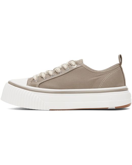 AMI Black Taupe Ami 1980 Sneakers for men