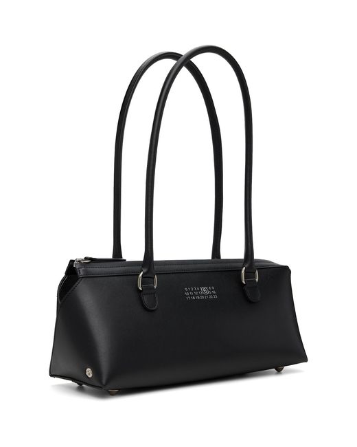 MM6 by Maison Margiela Black Bauletto Shoulder Small Bag