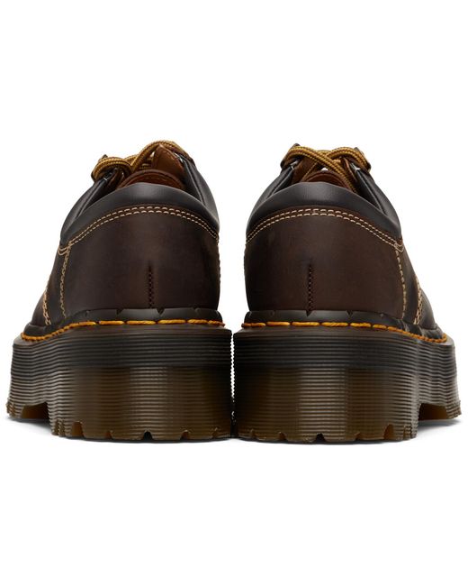 Dr. Martens Black 8053 Arc Leather Platform Casual Derbys