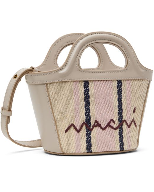 Marni Multicolor Off- & Tropicalia Micro Tote