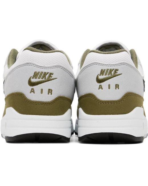Nike Black White & Khaki Air Max 1 Sneakers for men