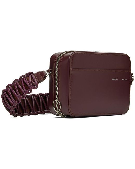 Kara Purple Cobra Camera Bag in Black Lyst