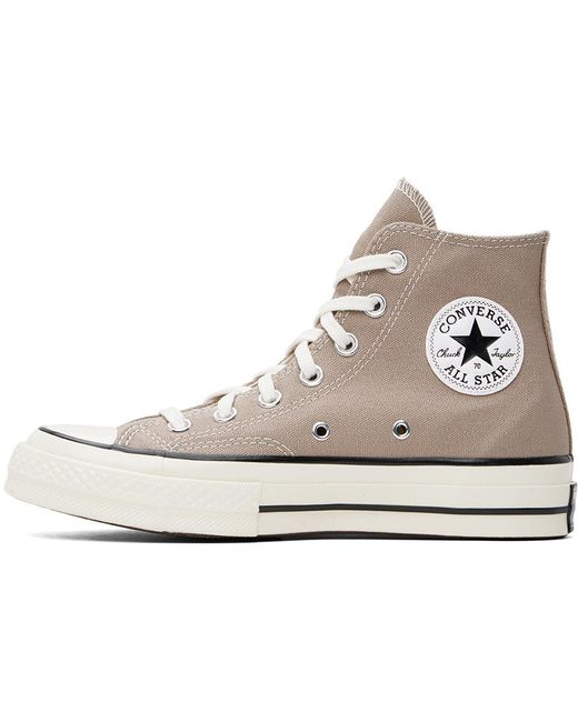 Converse Black Taupe Chuck 70 High Top Sneakers for men