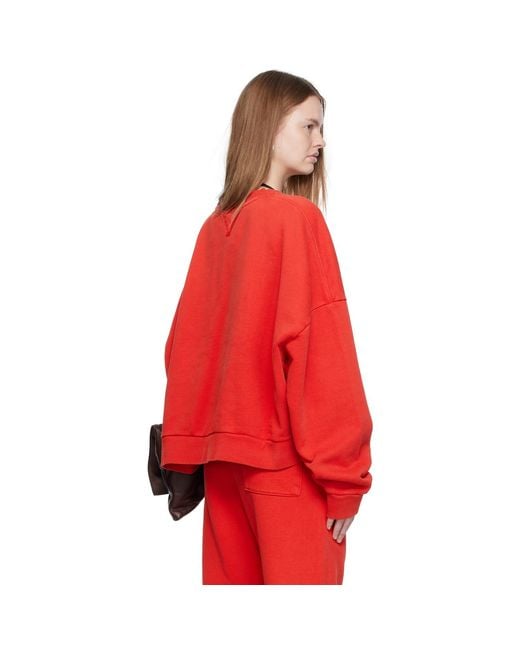 Entire studios Red Box Crew Sweatshirt