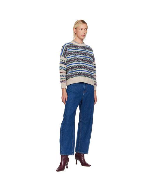 Weekend by Maxmara Blue Rivetto Sweater