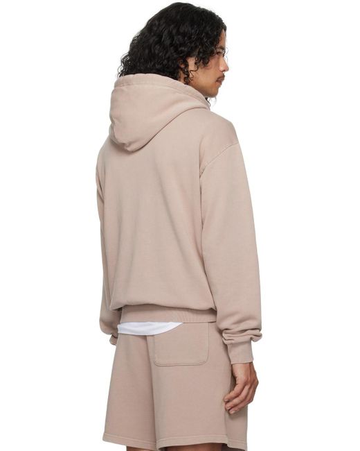 Skims Natural Taupe Terry Classic Hoodie for men