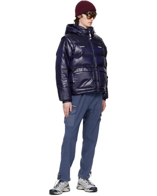 Blue Columbia Edition Cargo Pants by Madhappy on Sale