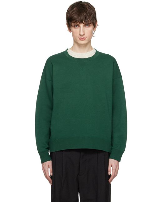 Visvim Green Ultimate Jumbo Sb Sweatshirt for men