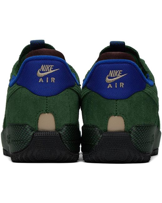 Nike Green Air Force 1 Wild Sneakers