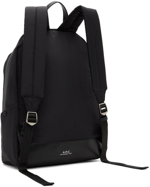 A.P.C. . Black Blake Backpack for men