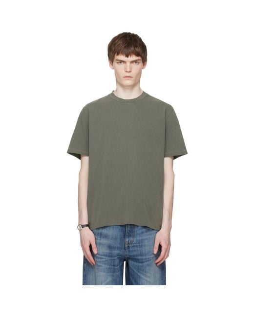 Our Legacy Gray Box T-Shirt for men