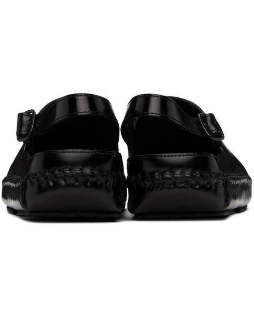 Hereu Black Cargol Sandals for men