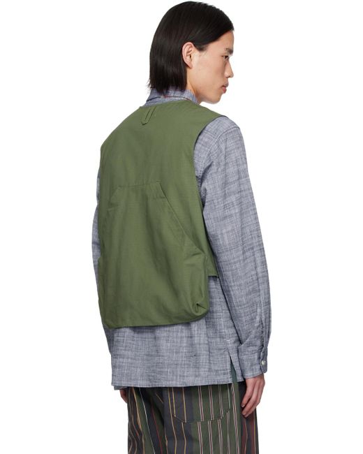 Enginee garments veste verte à poches à rabat Engineered Garments pour homme en coloris Green