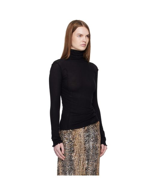 Baserange Black Omato Turtleneck