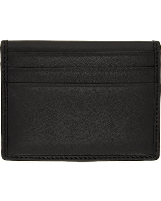Vivienne Westwood Black Bifold Card Holder for men