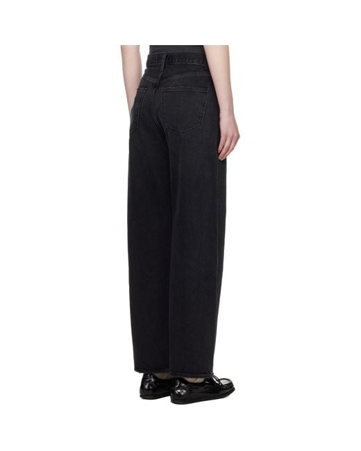 Agolde Black Low Curve Jeans
