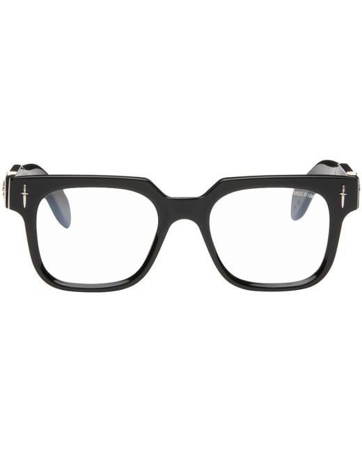 Cutler & Gross Black The Great Frog Edition Soaring Eagle Glasses for men