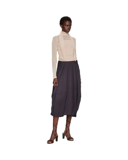Lemaire Blue Ballerina Scarf Blouse
