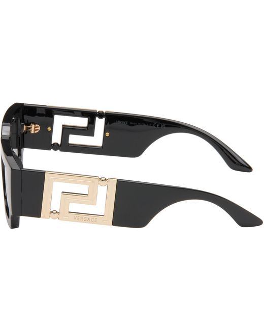 Versace Gray Greca Sunglasses for men