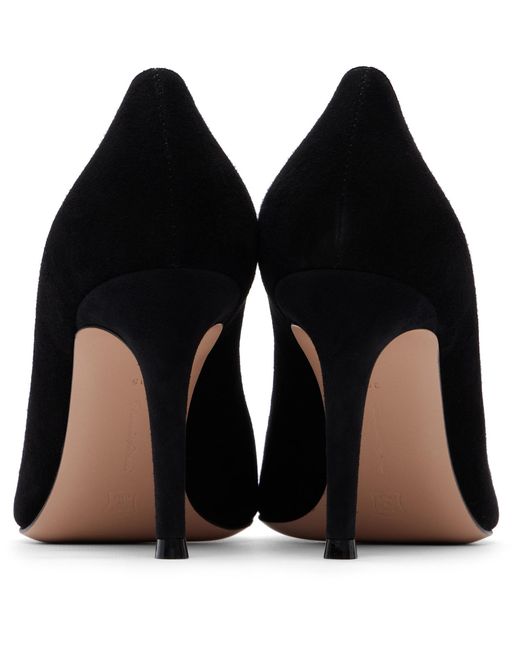 Gianvito Rossi Black Gianvito 85 Heels