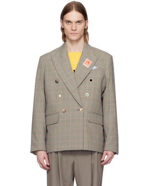 Charles Jeffrey Multicolor Edinburgh Blazer for men