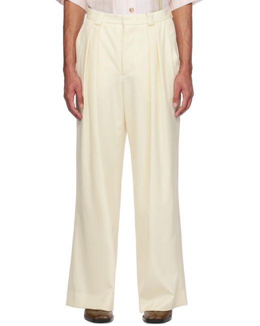 Kingtuckfield pantalon ample blanc cassé King & Tuckfield pour homme en coloris Natural