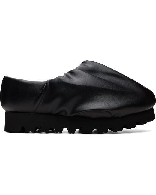 Yume Yume Black Camp Low Mule Loafers for men