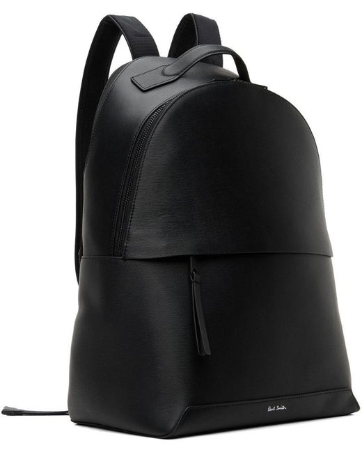 Paul Smith - Embossed Leather Backpack Paul Smith