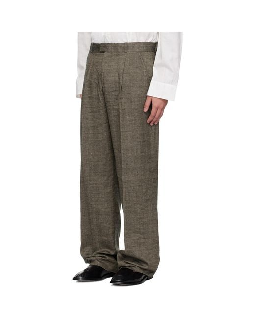 Our Legacy Multicolor Slack Trousers for men