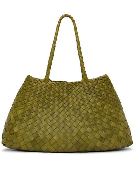 Dragon Diffusion Green Santa Croce Big Bag