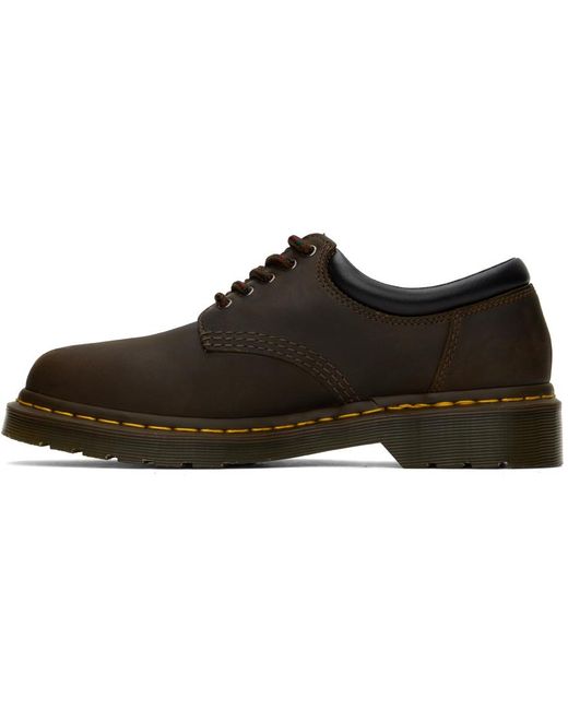 Chaussures oxford 8053 brunes Dr. Martens pour homme en coloris Black