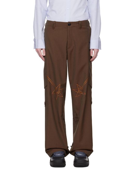 Pantalon nesebur brun Kiko Kostadinov pour homme en coloris Brown