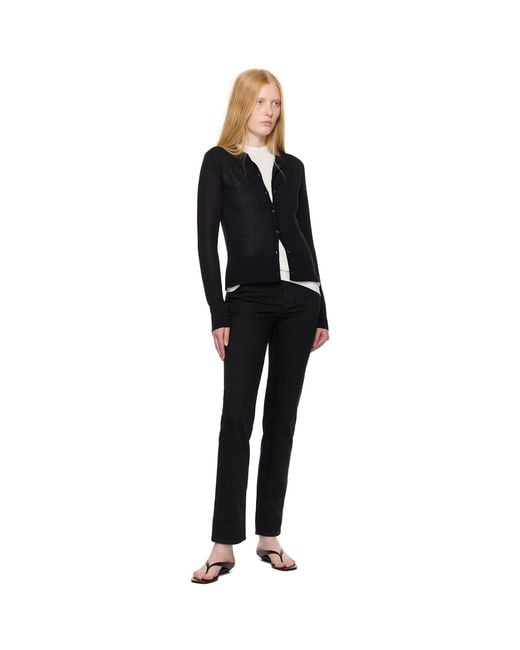 Totême  Black High Slim Jeans