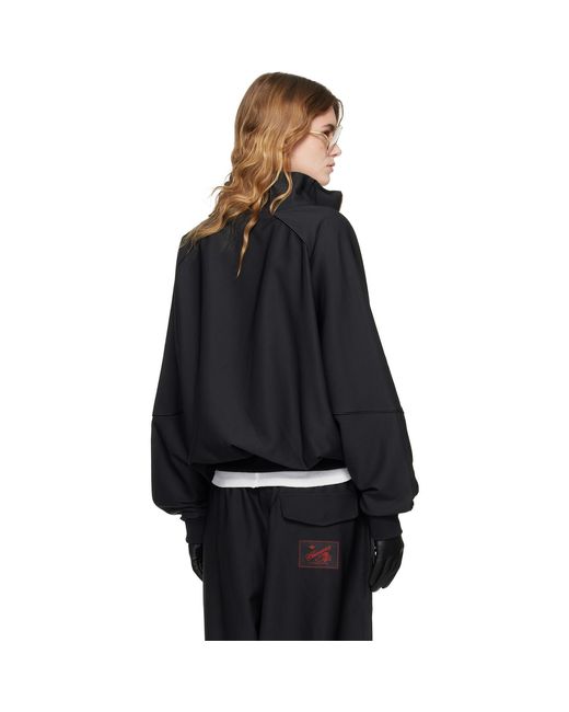 Willy Chavarria Black Adidas Originals Edition Dress Twill Track Jacket
